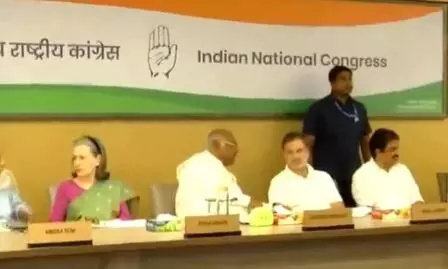 कांग्रेस वर्किंग कमेटी की बैठक, पार्टी अध्यक्ष खड़गे ने केंद्र पर लगाए कई आरोप