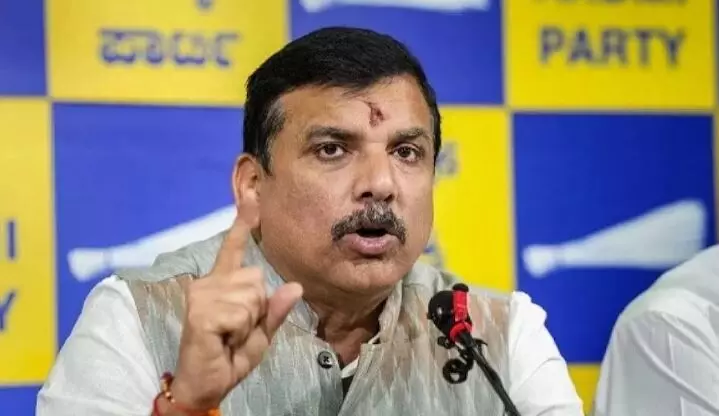 AAP नेता सत्येंद्र जैन की गिरफ्तारी पर भड़के संजय सिंह, PM मोदी को लेकर कही ये बात AAP नेता सत्येंद्र जैन की गिरफ्तारी पर भड़के संजय सिंह, PM मोदी को लेकर कही ये बात