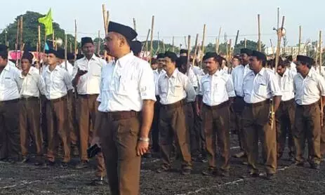 USCIRF ने की RSS पर बैन लगाने की मांग, ट्रंप सरकार से की संघ नेताओं से दूरी बनाने की अपील