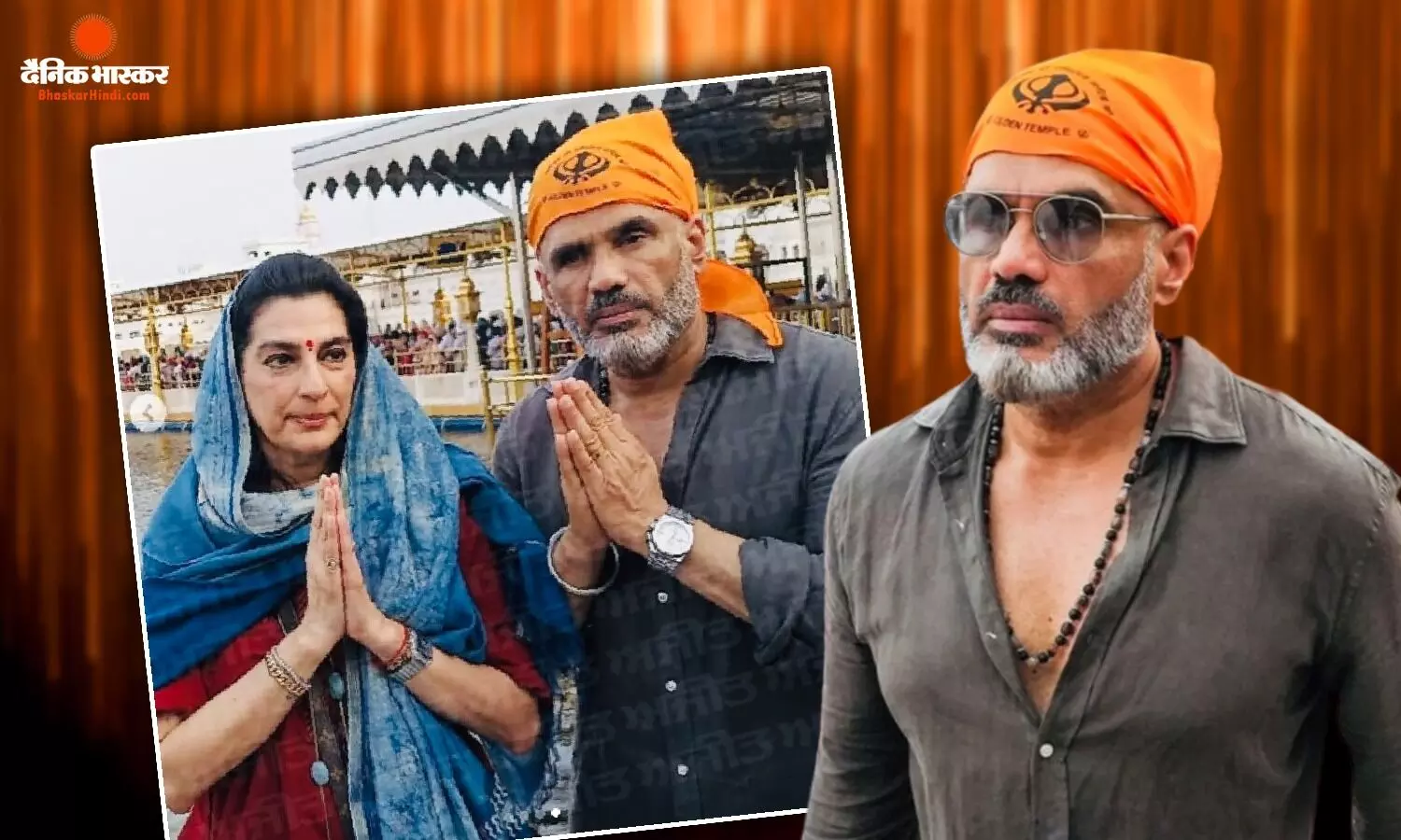 अमृतसर के बाजार में आम पापड़ खरीदते दिखे एक्टर सुनील शेट्टी, पत्नी माना भी आईं नजर, वीडियो हुआ वायरल