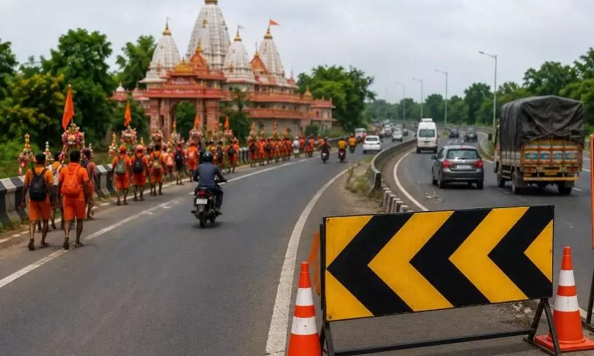 कांवड़ यात्रा से बदला भोपाल-इंदौर हाईवे का रूट, 25 अगस्त तक भारी वाहनों की एंट्री बंद, सफर में लगेगा 2 घंटे तक ज्यादा समय कांवड़ यात्रा से बदला भोपाल-इंदौर हाईवे का रूट, 25 अगस्त तक भारी वाहनों की एंट्री बंद, सफर में लगेगा 2 घंटे तक ज्यादा समय