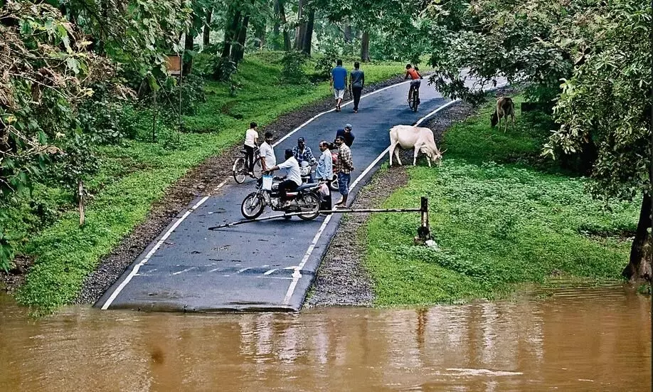 2 इंच की बारिश में ही पूरा सिस्टम पानी-पानी