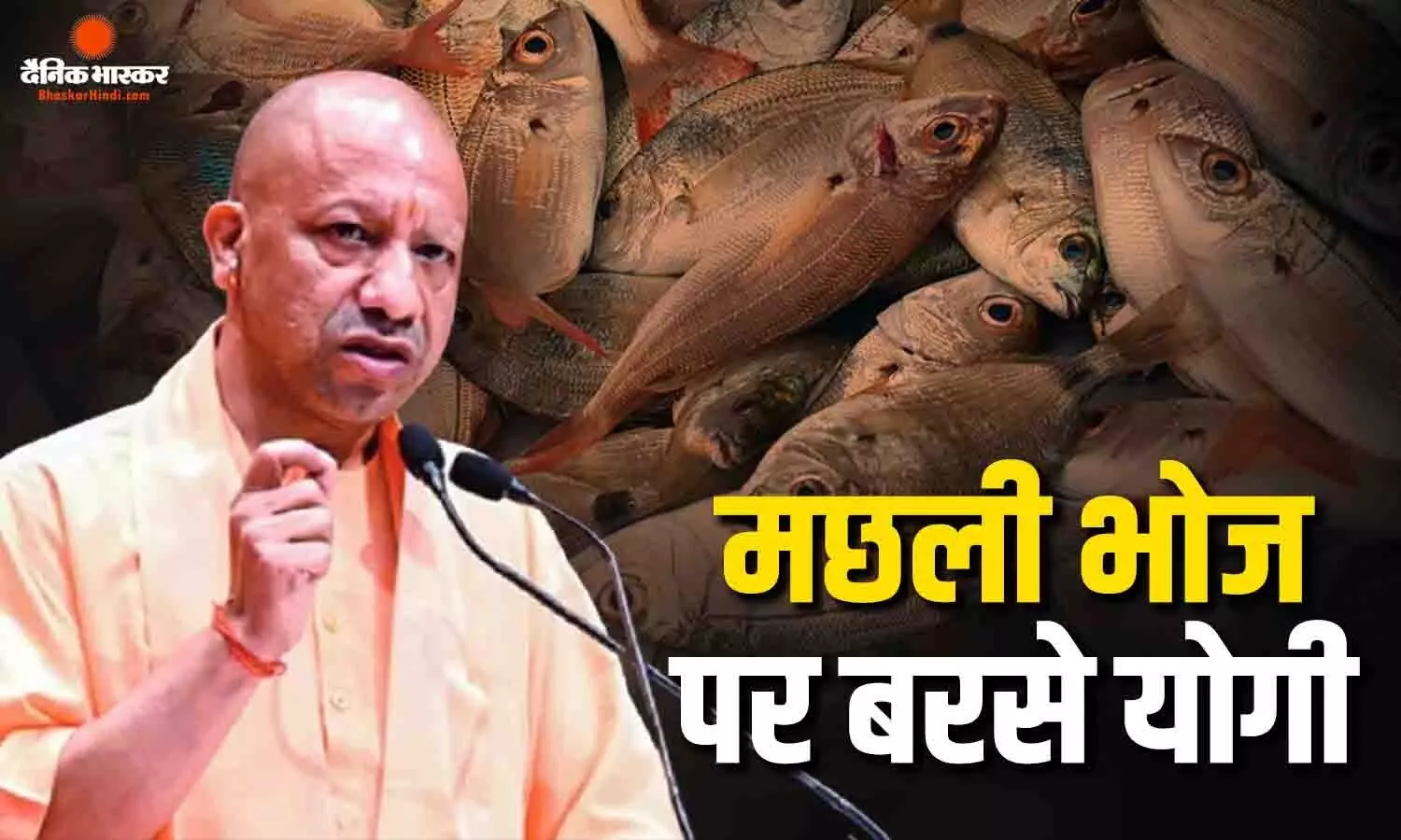 अयोध्या धाम में कांग्रेस की मछली पार्टी को लेकर भड़के सीएम योगी, कहा- एक तरफ राम नाम चिल्लाते हैं और दूसरी तरफ मछली...