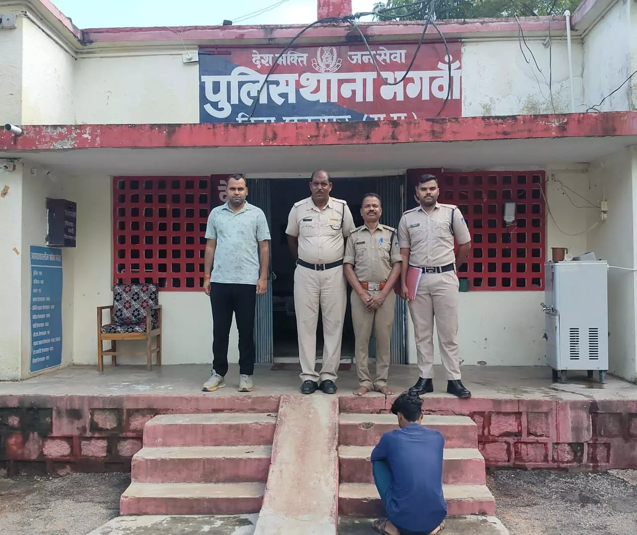 पाक्सो एक्ट के आरोपी को पुलिस ने किया गिरफ्तार