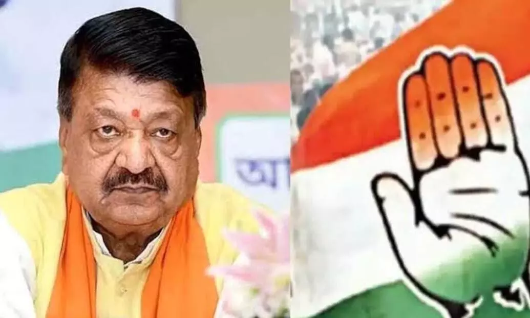 मंत्री विजयवर्गीय के बयान पर कांग्रेस ने कहा वे खुद बता दें जिंदा रहना चाहिए या नहीं, मंत्री विजयवर्गीय के बयान पर कहा - वे खुद बता दें जिंदा रहना चाहिए या नहीं