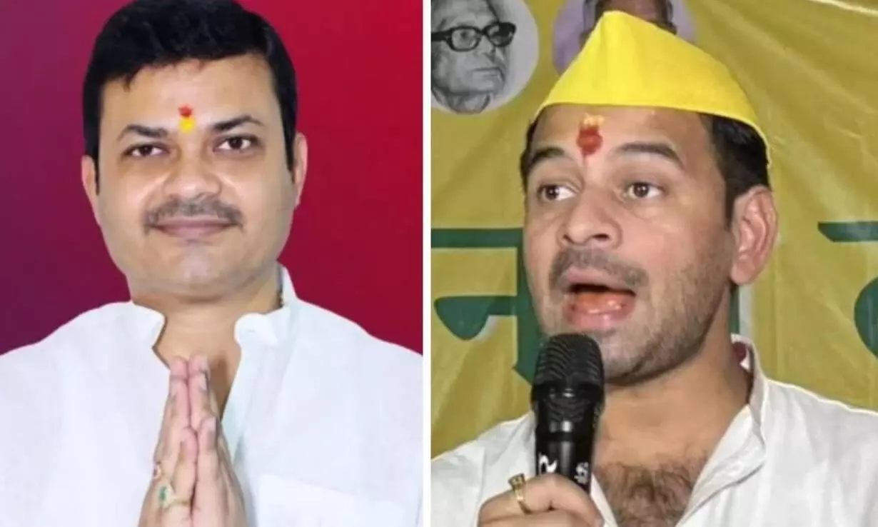 विधायक संजय सिंह पर युवती के आरोपों से मचा सियासी बवाल, तेज प्रताप ने उठाए सवाल विधायक संजय सिंह पर युवती के आरोपों से मचा सियासी बवाल, तेज प्रताप ने उठाए सवाल