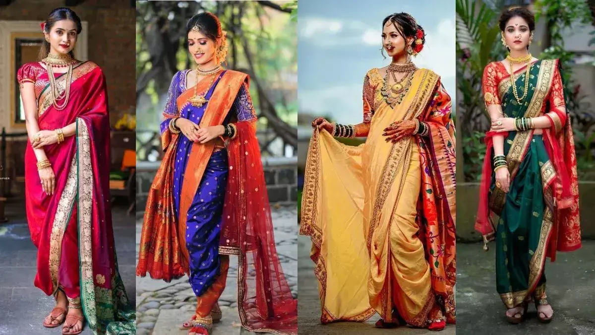 महाराष्ट्रीयन ही नहीं बल्कि इन तरीकों से भी स्टाइल की जा सकती है साड़ी, गणेश चतुर्थी पर दिखेंगी सबसे अलग महाराष्ट्रीयन ही नहीं बल्कि इन तरीकों से भी स्टाइल की जा सकती है साड़ी, गणेश चतुर्थी पर दिखेंगी सबसे अलग