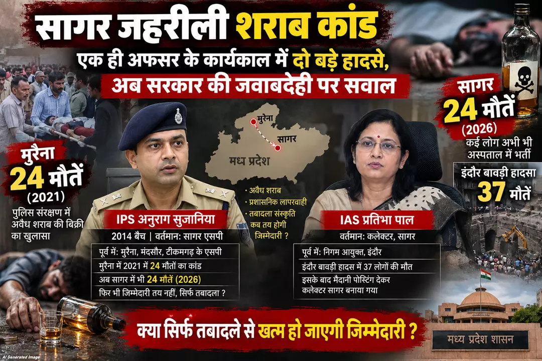 एसपी रहते अनुराग सुजानिया के कार्यकाल में दो बड़े हादसे, अब तक 48 मौत, सरकार की जवाबदेही पर सवाल