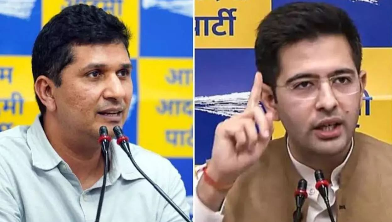 राघव चड्ढा दिल्ली के वोटर कैसे बन गए, SIR का जिक्र कर AAP ने पूछा तीखा सवाल राघव चड्ढा दिल्ली के वोटर कैसे बन गए, SIR का जिक्र कर AAP ने पूछा तीखा सवाल