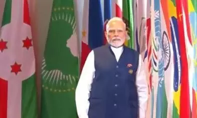 पीएम मोदी ने सम्मेलन के दूसरे दिन भारत मंडपम में कई देशों के प्रमुख नेताओं का किया स्वागत पीएम मोदी ने सम्मेलन के दूसरे दिन भारत मंडपम में कई देशों के प्रमुख नेताओं का किया स्वागत
