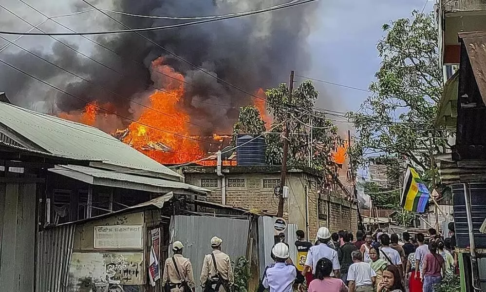 मणिपुर में दोबारा भड़की हिंसा, दो महिलाओं समेत 4 की मौत, उग्रवादियों ने बरपाया कहर