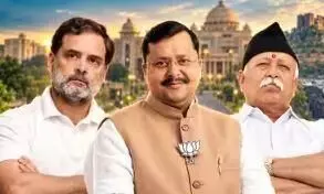 राहुल के छात्रों की गूंज से पहले मालवा प्रांत में संघ प्रमुख भागवत की धर्म संसद, नबीन भी मप्र दौरे पर