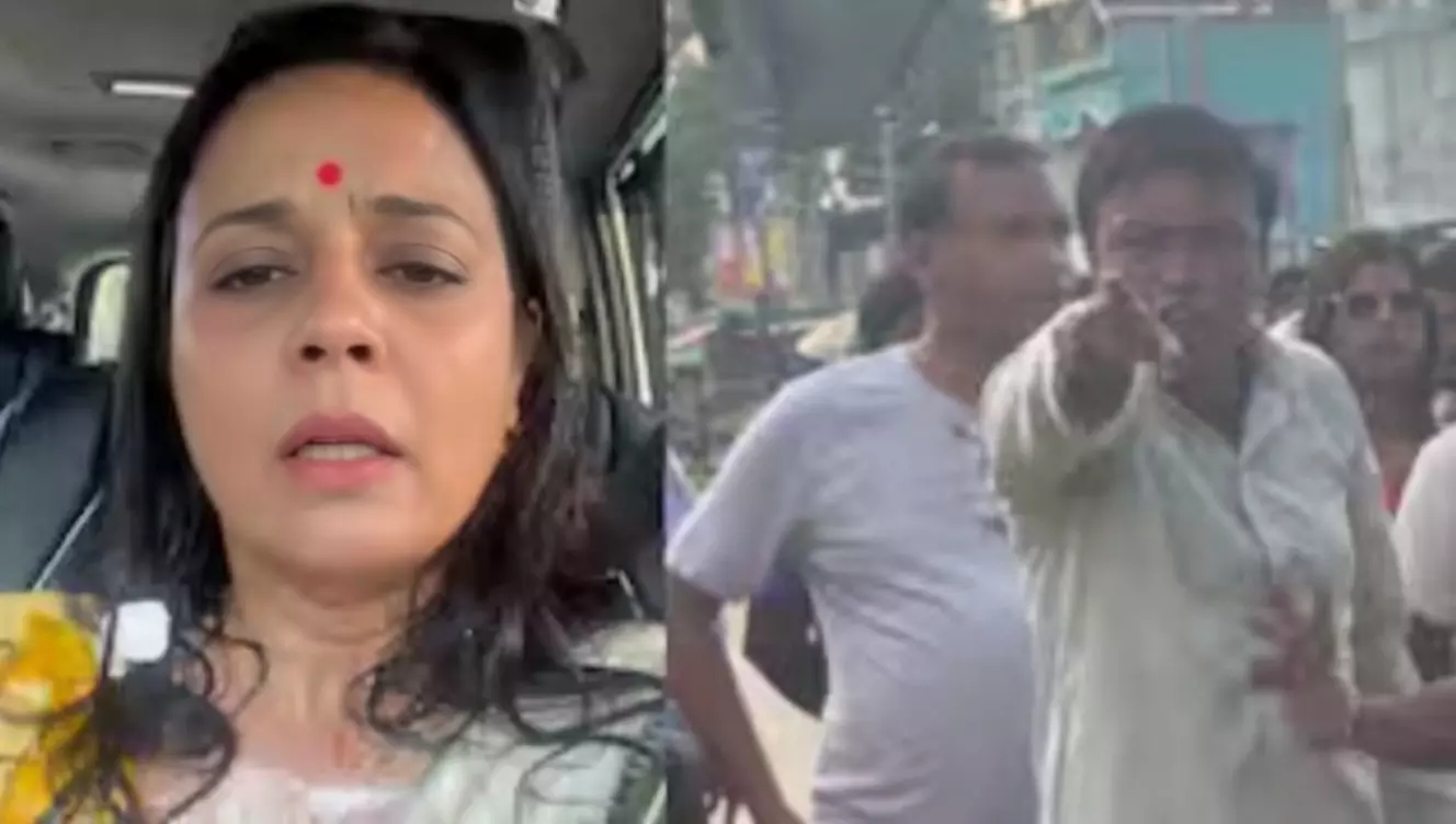 महुआ मोइत्रा पर अंडे से हुआ हमला, TMC सांसद ने एक्स पर वीडियो शेयर कर बताई पूरी घटना महुआ मोइत्रा पर अंडे से हुआ हमला, TMC सांसद ने एक्स पर वीडियो शेयर कर बताई पूरी घटना
