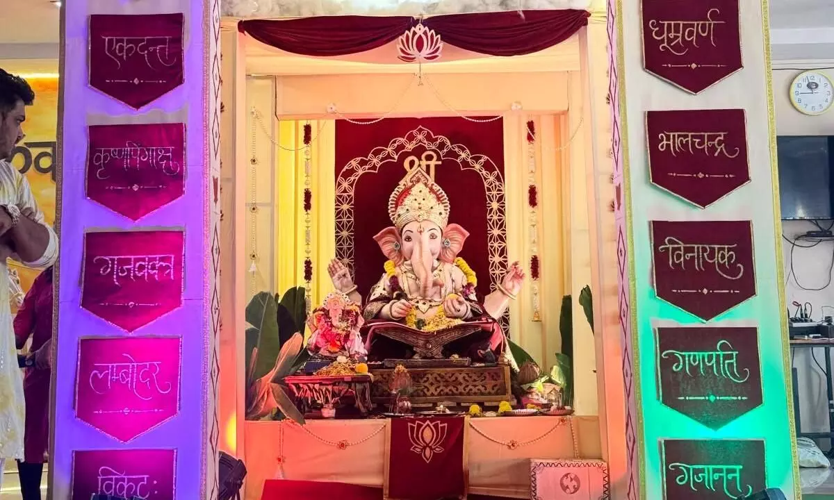 शासकीय दंत महाविद्यालय एवं अस्पताल में श्रीगणेश की विधिवत स्थापना, दहेगांव आश्रम में डेंटल हेल्थ कैंप