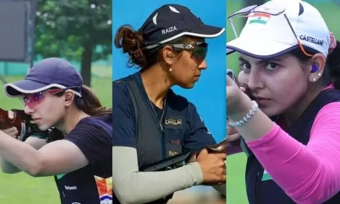 भारत ने जीता 8वां मेडल, महिला स्कीट टीम ने ब्रॉन्ज पर जमाया कब्जा, सॉफ्ट टेनिस में पदक हुआ पक्का भारत ने जीता 8वां मेडल, महिला स्कीट टीम ने ब्रॉन्ज पर जमाया कब्जा, सॉफ्ट टेनिस में पदक हुआ पक्का