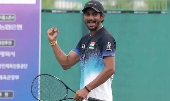 MP के जय मीणा ने एशियन गेम्स में गाड़ा झंडा, सॉफ्ट टेनिस में भारत को पहली बार मेडल दिलाकर रचा इतिहास MP के जय मीणा ने एशियन गेम्स में गाड़ा झंडा, सॉफ्ट टेनिस में भारत को पहली बार मेडल दिलाकर रचा इतिहास