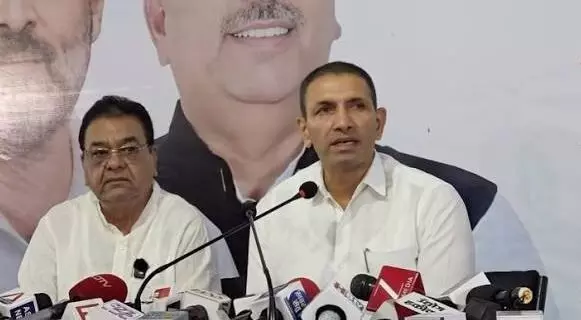 कांग्रेस का ऐलान, भोपाल में सोमवार को निर्वाचन आयोग घेरेंगे, ज्ञानेश कुमार पर राजद्रोह का केस दर्ज होने तक सड़कों पर लड़ेंगे