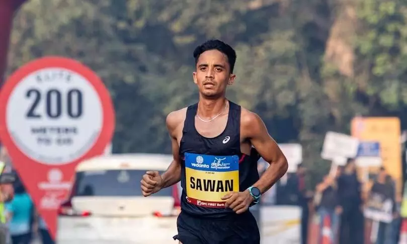 सवान बरवाल ने रचा इतिहास, मेंस मैराथन में भारत को 44 साल बाद दिलाया मेडल, सवान बरवाल ने रचा इतिहास, मेंस मैराथन में भारत को 44 साल बाद दिलाया मेडल,