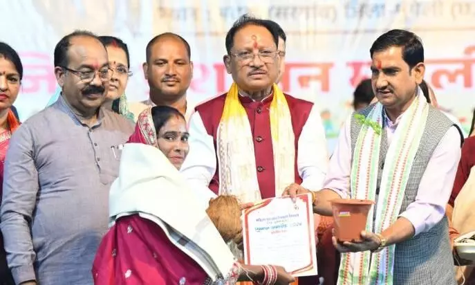 आंगन मिलन सेवा से उत्सव स्थल बने आंगनबाड़ी केंद्र, पहले दिन 97 हजार से अधिक लोगों की सहभागिता