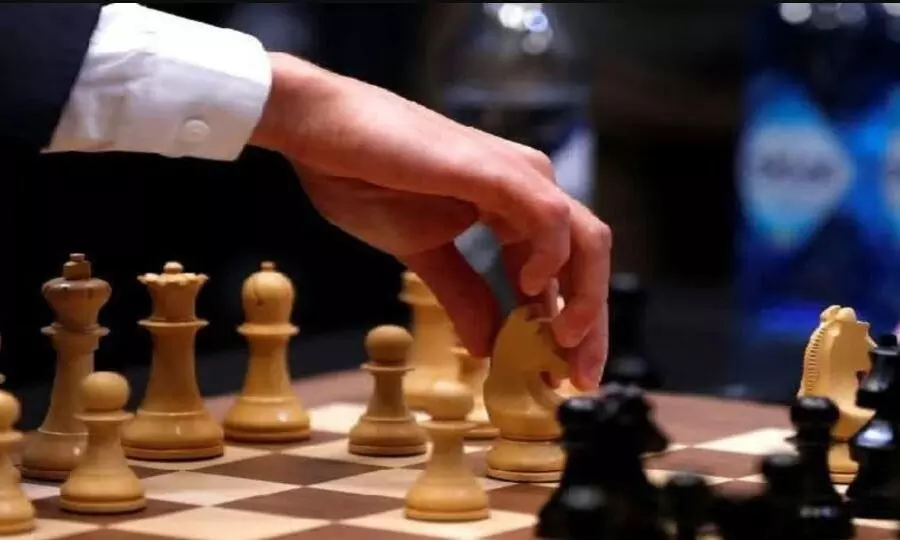 भारत ने उज्बेकिस्तान-2 को 3.5-0.5 से हराया, गोल्ड मेडल बस एक कदम दूर भारत ने उज्बेकिस्तान-2 को 3.5-0.5 से हराया, गोल्ड मेडल बस एक कदम दूर