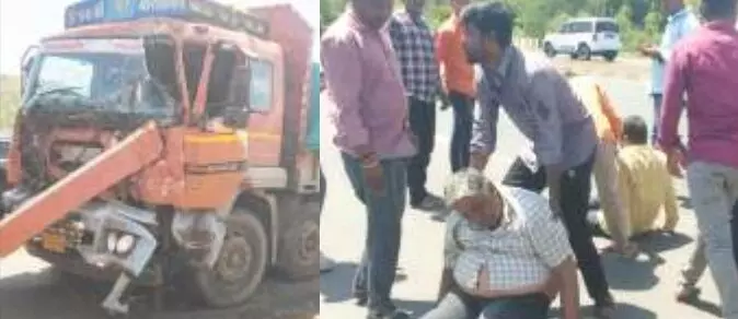 मांजरसुंबा-कोलवाड़ी घाट में हादसों की हैट्रिक, एक ही दिन में तीन भीषण दुर्घटनाओं से मचा हड़कंप मांजरसुंबा-कोलवाड़ी घाट में हादसों की हैट्रिक, एक ही दिन में तीन भीषण दुर्घटनाओं से मचा हड़कंप