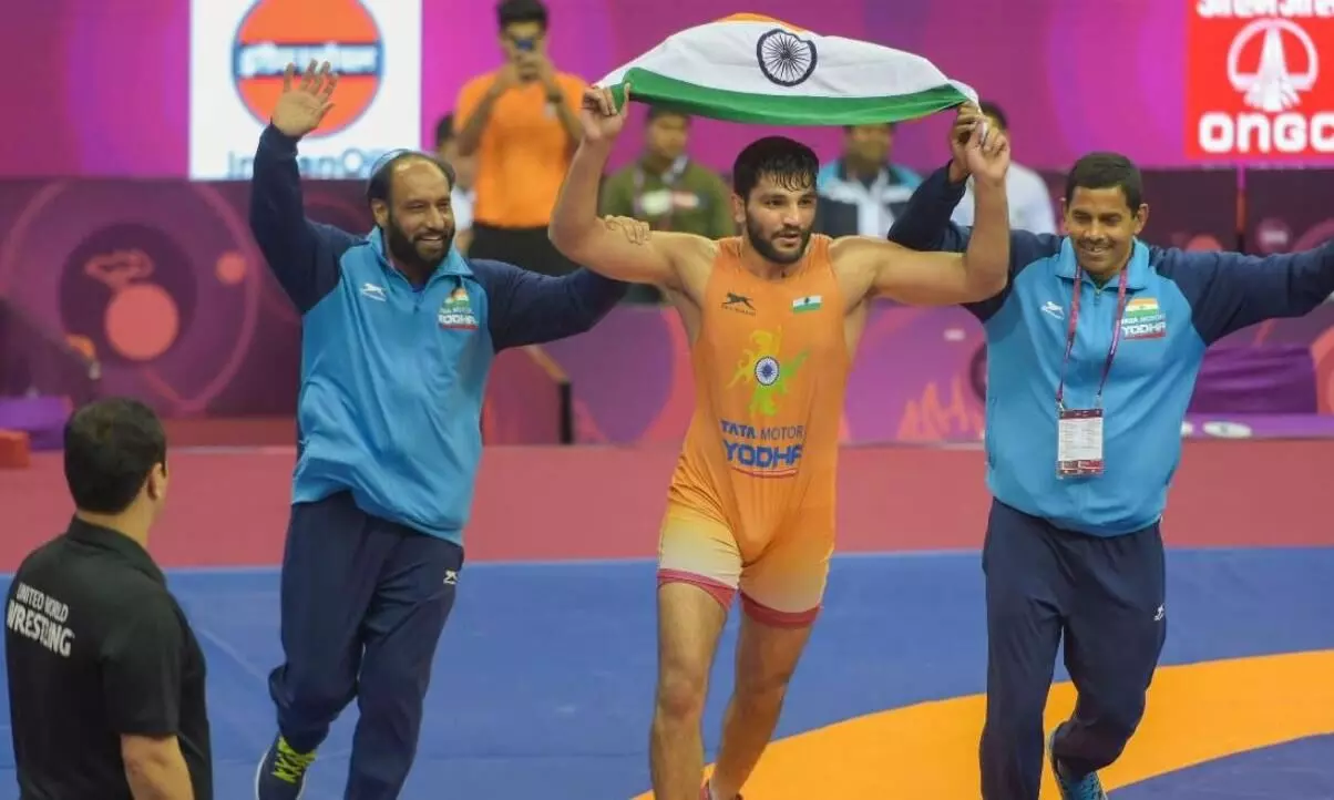 हरियाणा के लाल ने रेसलिंग में रचा दिया इतिहास, इवेंट में शानदार प्रदर्शन कर भारत को दिलाया ब्रॉन्ज मेडल हरियाणा के लाल ने रेसलिंग में रचा दिया इतिहास, इवेंट में शानदार प्रदर्शन कर भारत को दिलाया ब्रॉन्ज मेडल