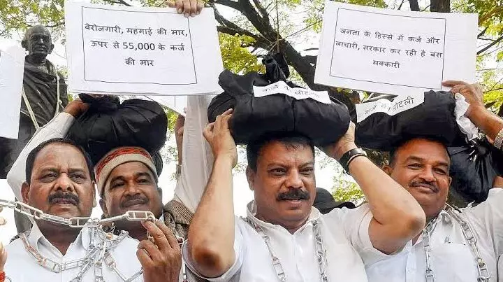 कांग्रेस ने मप्र सरकार के कर्ज लेने पर उठाए सवाल, पूछा कहां किया जा रहा खर्च