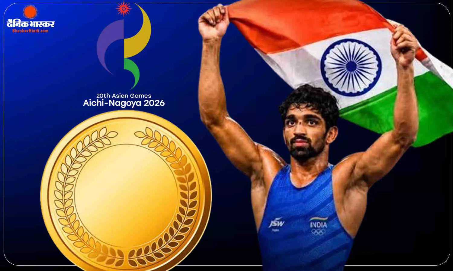 अमन सहरावत ने भारत को दिलाया 20वां गोल्ड, नॉर्थ कोरिया के पहलवान चोंग सोंग को किया चित्त