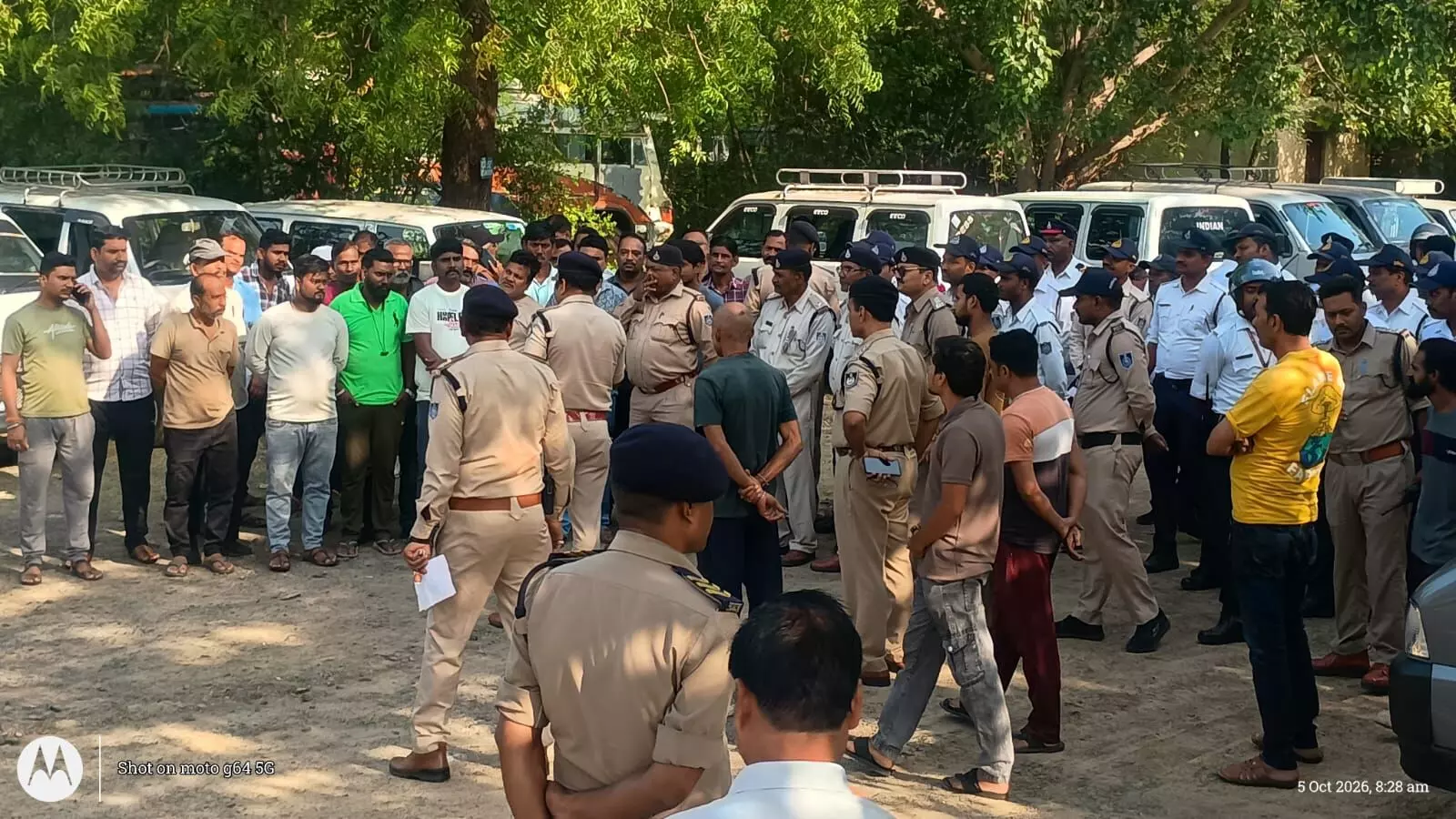 यातायात पुलिस जबलपुर की स्कूल वैनों पर कार्रवाई: