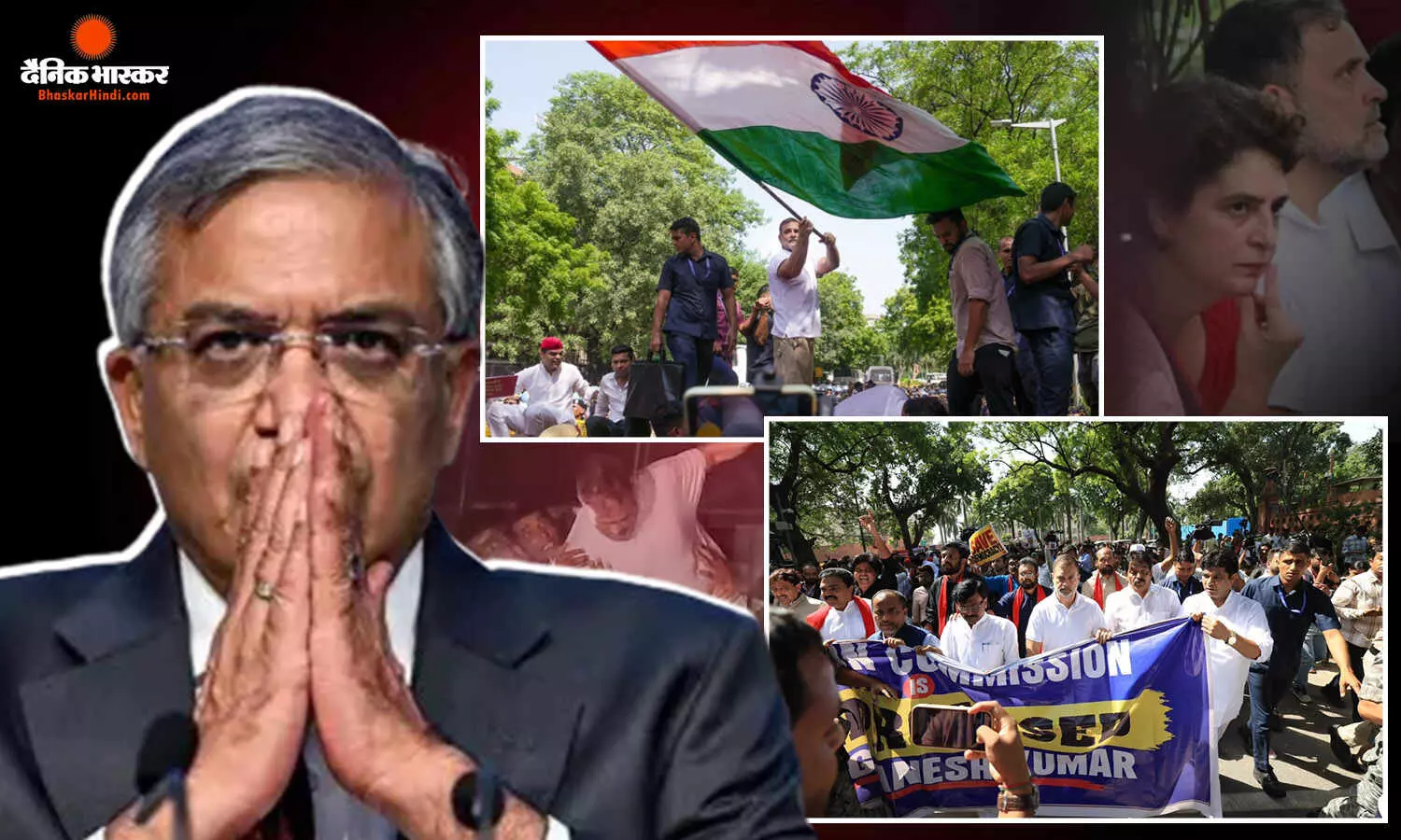 CEC के खिलाफ विपक्ष का प्रदर्शन, सुबह मार्च से रात की हिरासत और रिहाई तक जानिए पूरा घटनाक्रम CEC के खिलाफ विपक्ष का प्रदर्शन, सुबह मार्च से रात की हिरासत और रिहाई तक जानिए पूरा घटनाक्रम