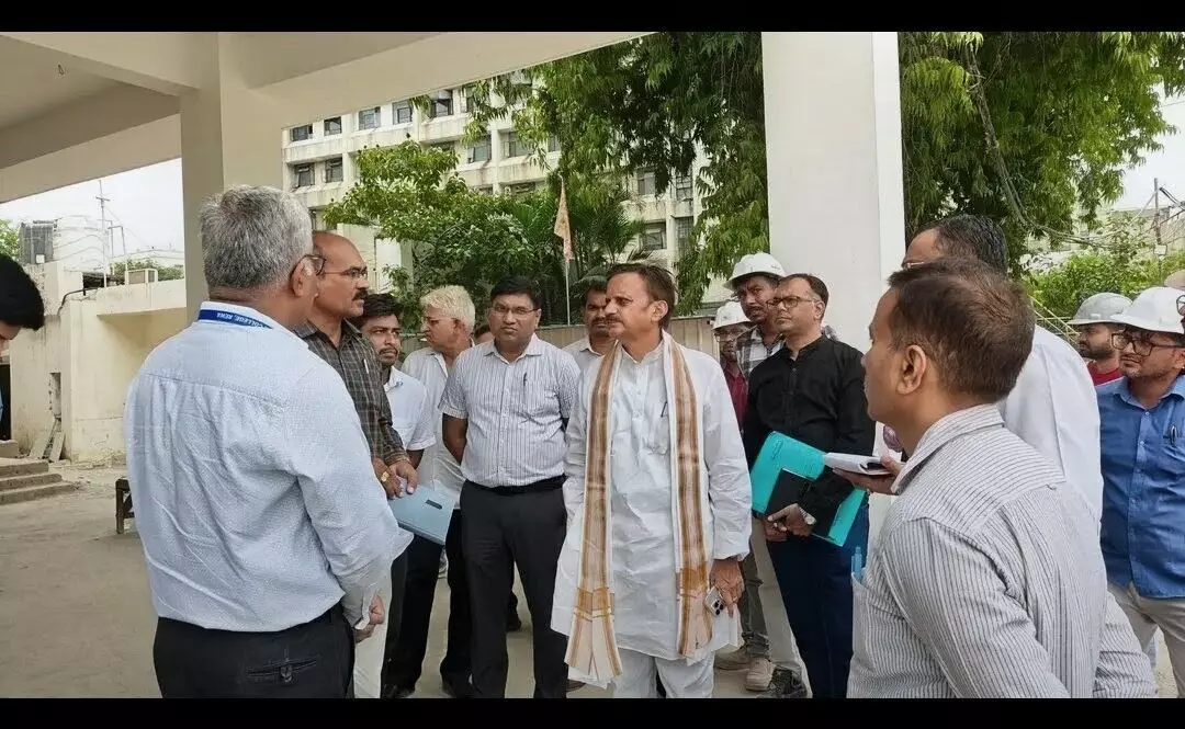 उपमुख्यमंत्री ने किया अस्पताल के निर्माणाधीन भवनों का अवलोकन उपमुख्यमंत्री ने किया अस्पताल के निर्माणाधीन भवनों का अवलोकन