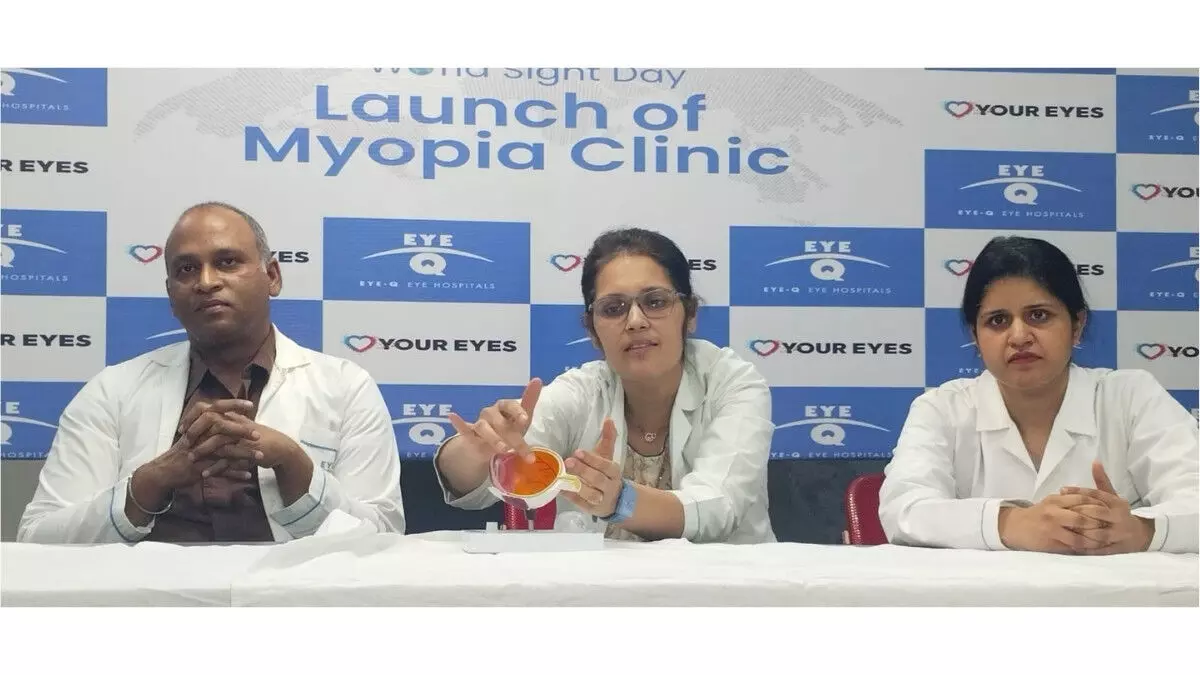 आई-क्यू ने वडोदरा में मायोपिया क्लिनिक शुरू कर बच्चों में आंखों की समस्या की समय पर पहचान और देखभाल पर दिया जोर आई-क्यू ने वडोदरा में मायोपिया क्लिनिक शुरू कर बच्चों में आंखों की समस्या की समय पर पहचान और देखभाल पर दिया जोर