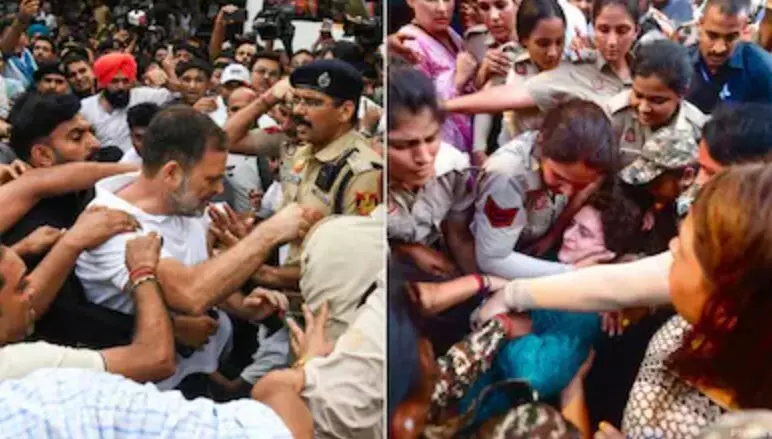 दिल्ली में राहुल-प्रियंका के धरने का आज तीसरा दिन, जानिए बिना अनुमति प्रदर्शन करने के नियम दिल्ली में राहुल-प्रियंका के धरने का आज तीसरा दिन, जानिए बिना अनुमति प्रदर्शन करने के नियम