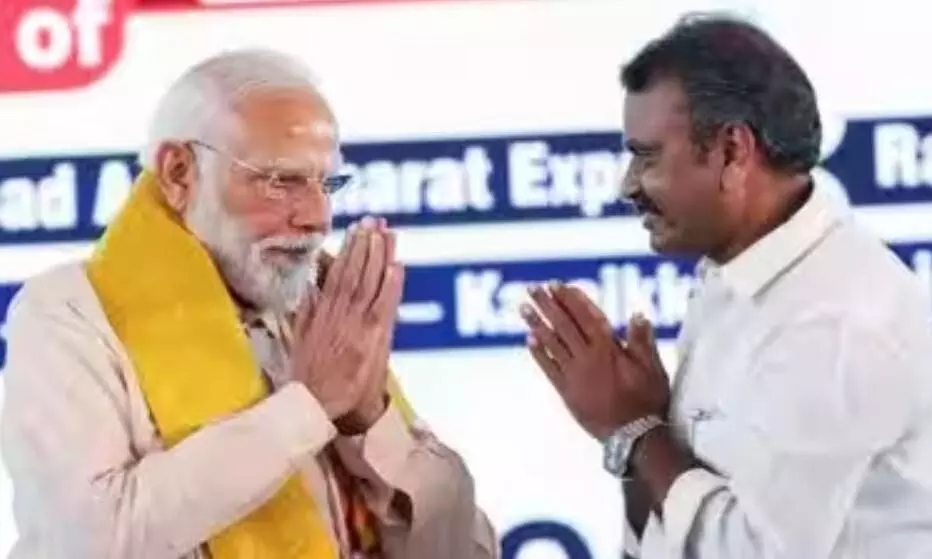 मोदी कैबिनेट से एल. मुरुगन का इस्तीफा, राज्यसभा भी छोड़ी, PM मोदी को चिट्ठी लिखकर बताया अगला प्लान मोदी कैबिनेट से एल. मुरुगन का इस्तीफा, राज्यसभा भी छोड़ी, PM मोदी को चिट्ठी लिखकर बताया अगला प्लान
