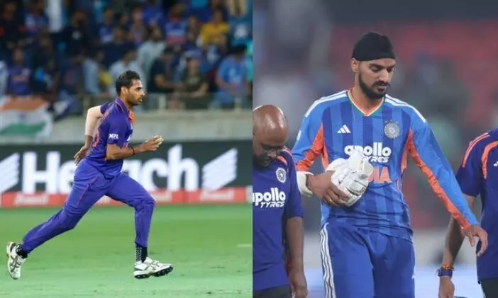 सीरीज डिसाइडर मैच से पहले भारत को मिली खुशखबरी, अर्शदीप के अनफिट होने पर टीम में शामिल हुए भुवनेश्वर कुमार सीरीज डिसाइडर मैच से पहले भारत को मिली खुशखबरी, अर्शदीप के अनफिट होने पर टीम में शामिल हुए भुवनेश्वर कुमार
