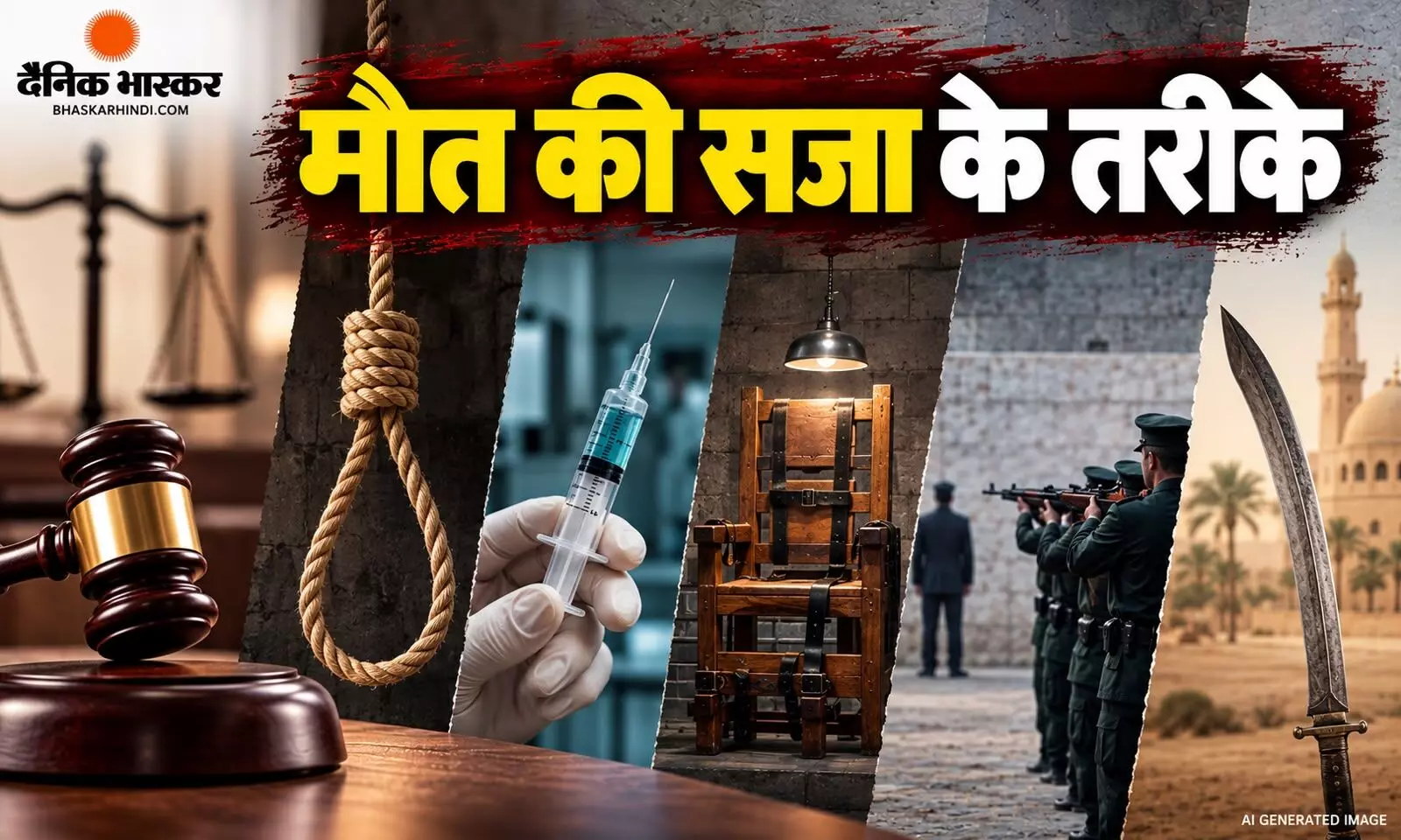 फांसी-जहरीला इंजेक्शन, इलेक्ट्रिक चेयर... अलग अलग देशों में कैसे दी जाती है सजा-ए-मौत, नीले ड्रम केस के बाद चर्चा तेज फांसी-जहरीला इंजेक्शन, इलेक्ट्रिक चेयर... अलग अलग देशों में कैसे दी जाती है सजा-ए-मौत, नीले ड्रम केस के बाद चर्चा तेज