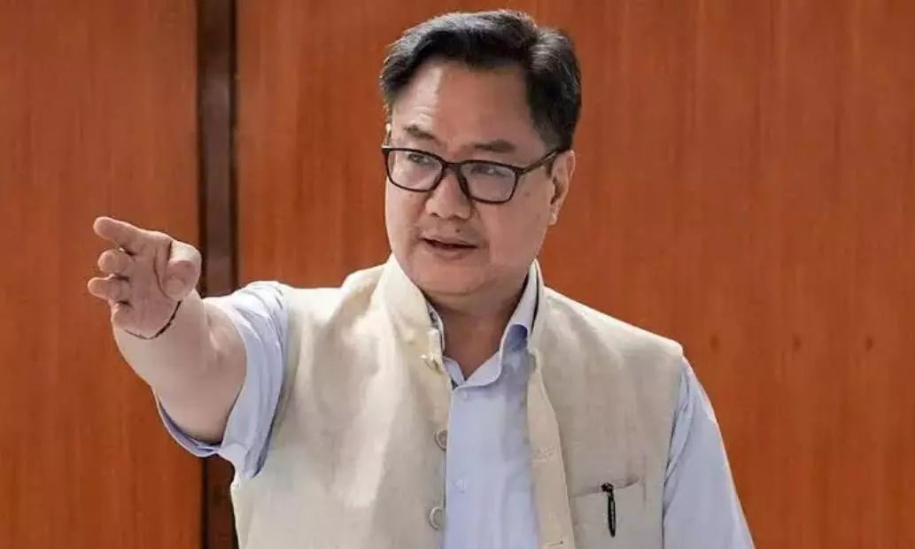 किरेन रिजिजू का बड़ा हमला! कहा- भारत में भी रची गई थी बांग्लादेश-फ्रांस जैसी हिंसा की साजिश किरेन रिजिजू का बड़ा हमला! कहा- भारत में भी रची गई थी बांग्लादेश-फ्रांस जैसी हिंसा की साजिश