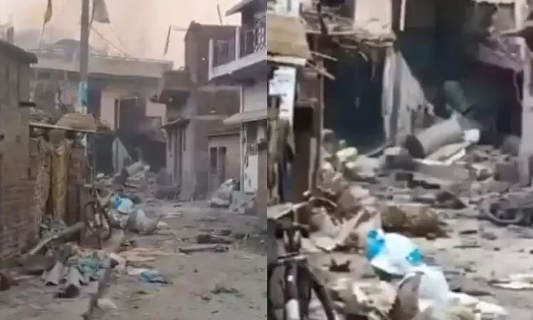 बिहार के सीवान में बड़ा हादसा, पटाखा फैक्ट्री में हुआ भीषण विस्फोट, पति-पत्नी समेत 7 की मौत