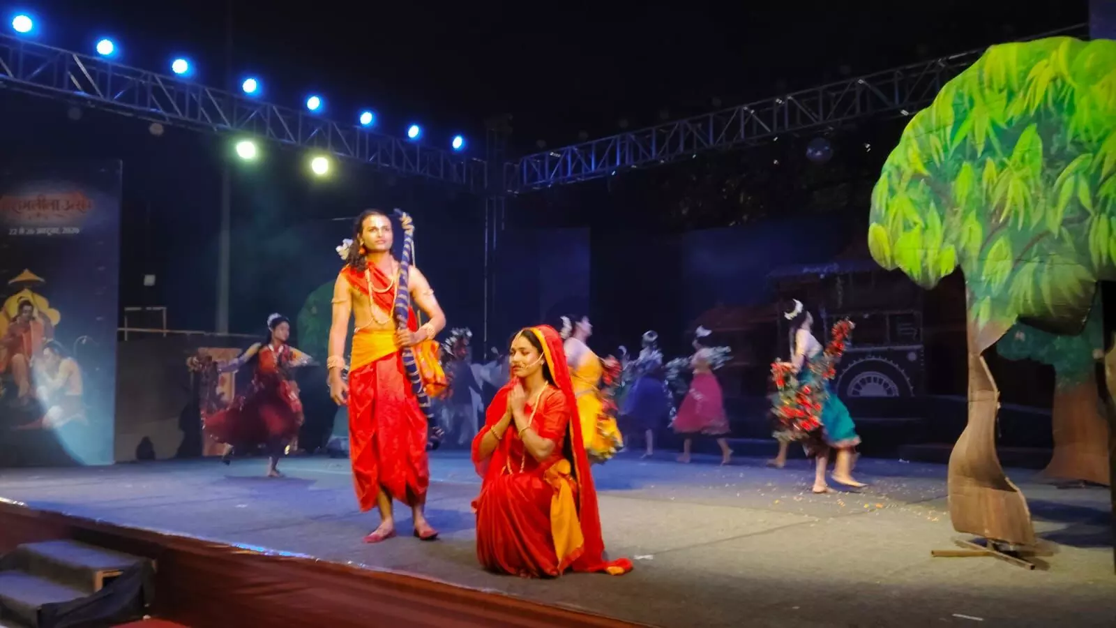 रामलीला..भगवान श्रीराम के जीवन, आदर्शों और मर्यादा की आकर्षक प्रस्तुति