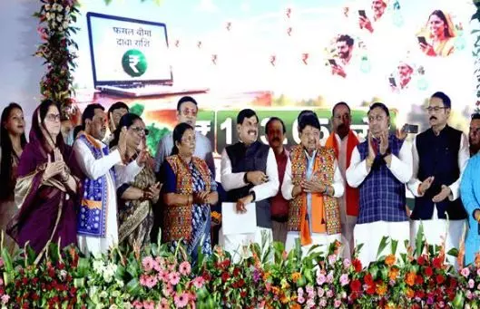 मुख्यमंत्री डॉ. यादव ने धार में 2387.60 करोड़ रूपये लागत की नर्मदा-झाबुआ-पेटलावद-थांदला-सरदारपुर माइक्रो उद्वहन सिंचाई परियोजना का लोकार्पण