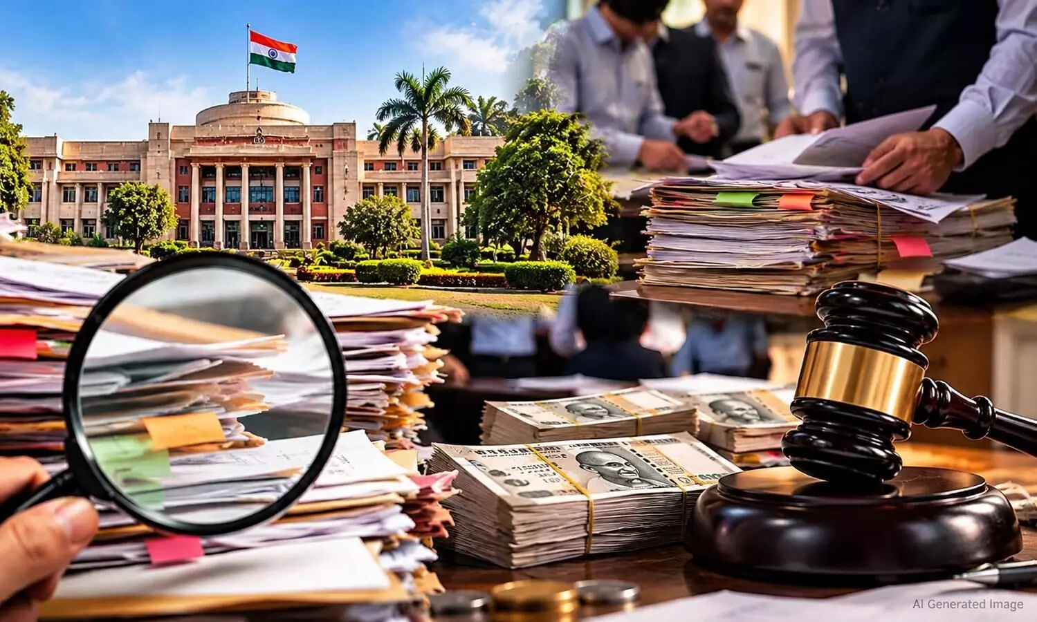मध्य प्रदेश में 392 अधिकारियों पर कार्रवाई, 7 बर्खास्त, AI से भी रखी जाएगी नजर
