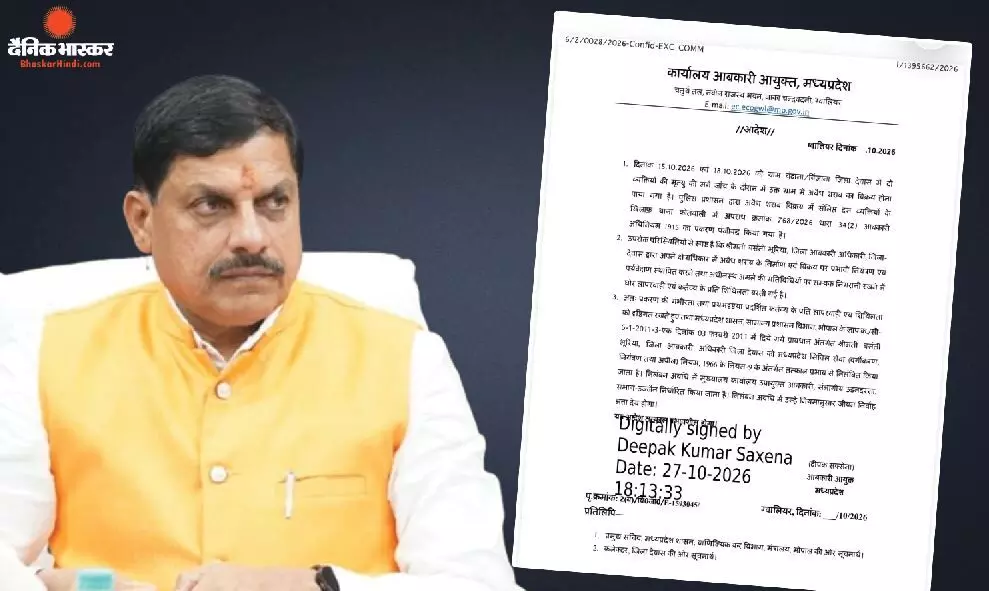 मोहन यादव सरकार का एक और बड़ा प्राशसनिक एक्शन, बसंती भूरिया समेत 3 आबकारी अधिकारी सस्पेंड