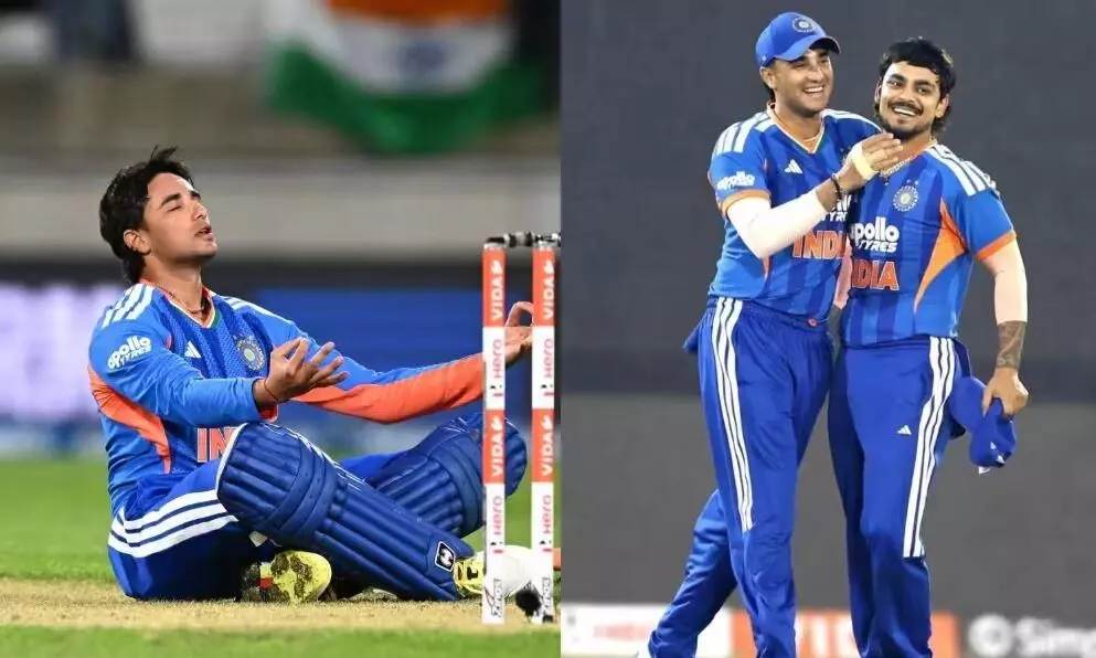 दूसरों का मेंटल हेल्थ खराब करके.. ईशान किशन ने लिए अभिषेक शर्मा के मजे, देखें वीडियो