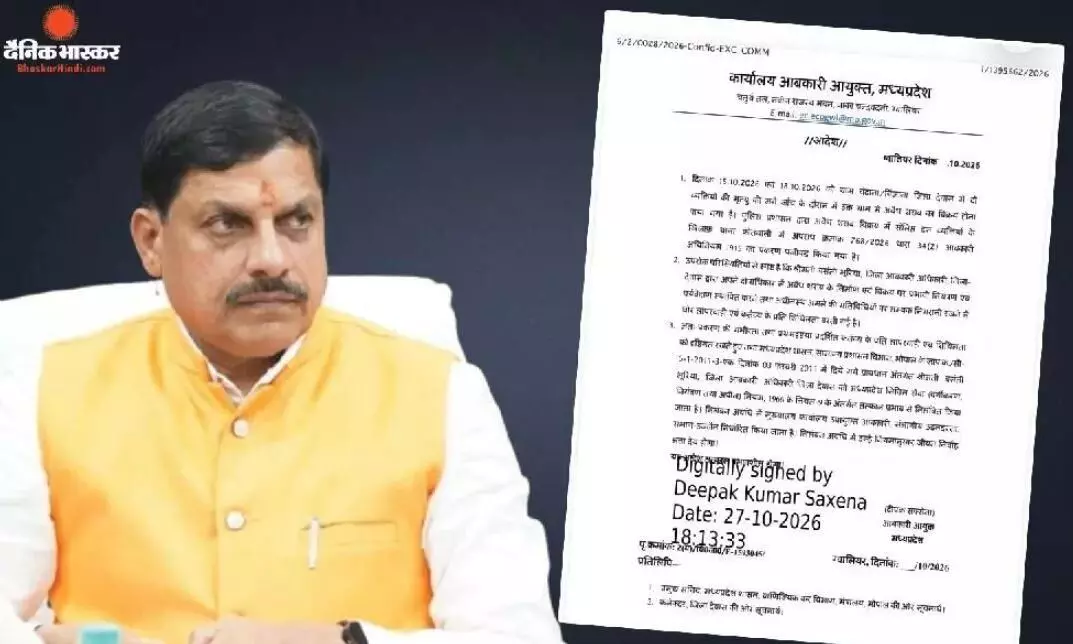देवास में जहरीली शराब कांड के बाद जिला आबकारी अधिकारी भूरिया सहित 3 सस्पेंड