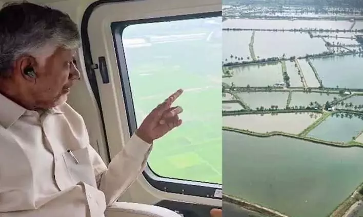 ‘अर्नब’ के कहर के बाद एक्शन मोड में CM नायडू, प्रभावित इलाकों का लिया जायजा, मुआवजे की घोषणा